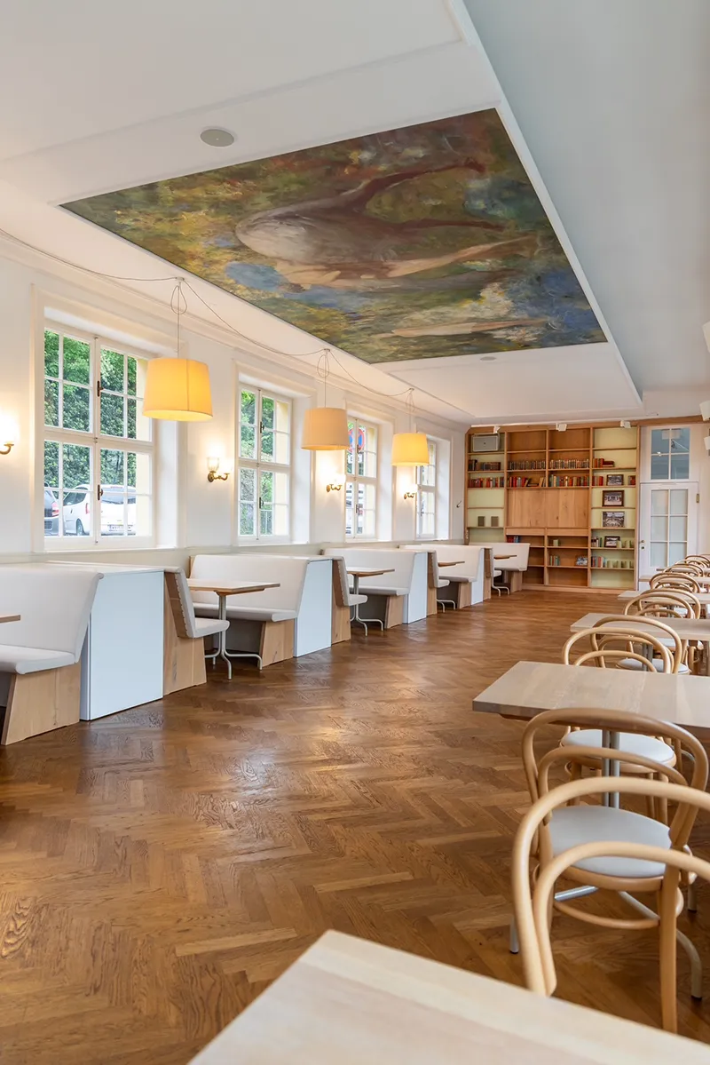 Restaurant Kabane21 von innen