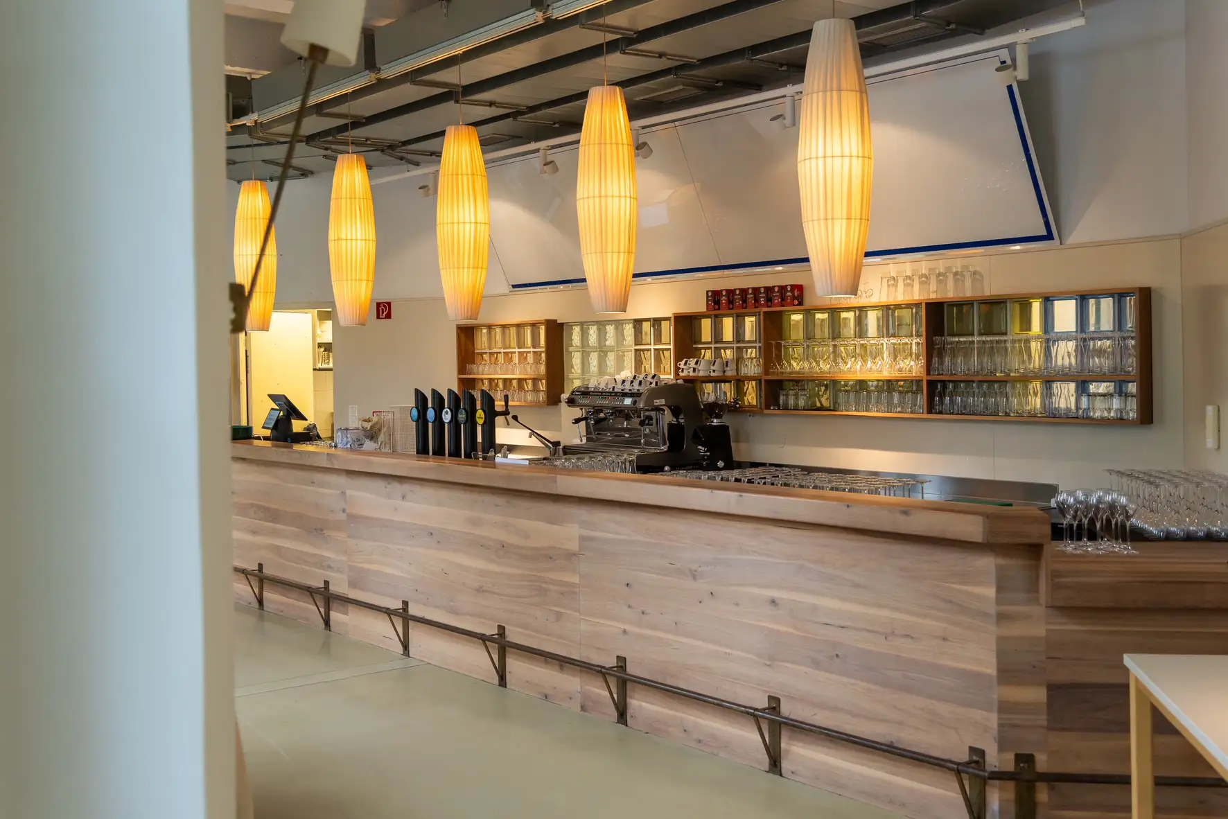 Bar im Restaurant Kabane21