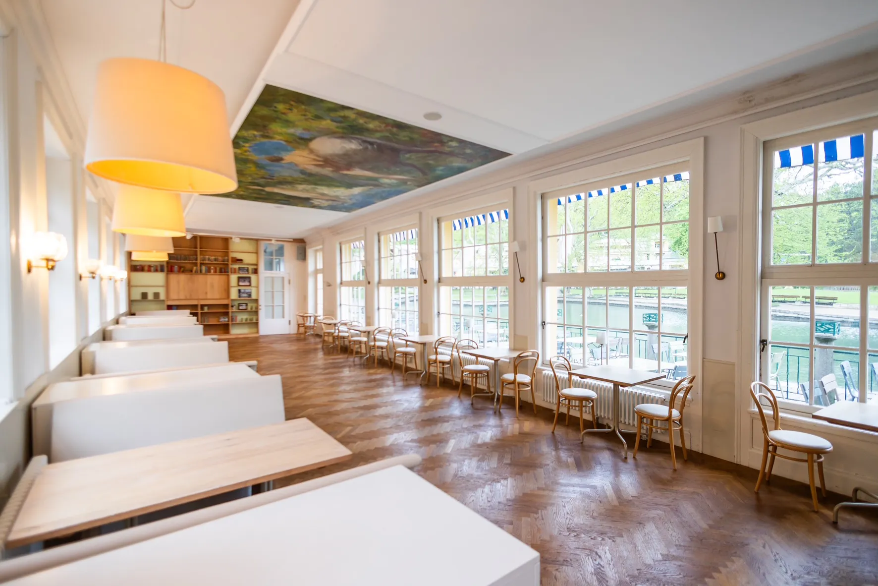 Restaurant Kabane21 von innen