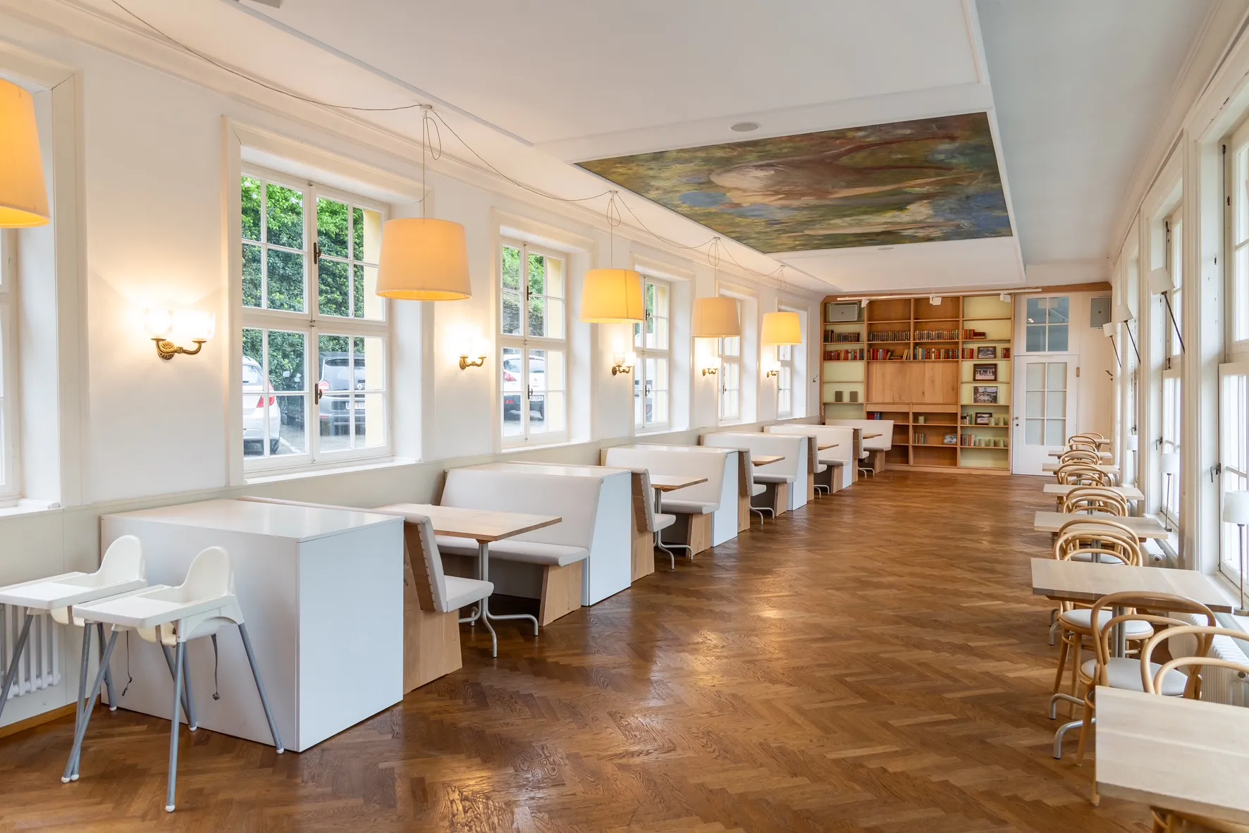 Restaurant Kabane21 von innen
